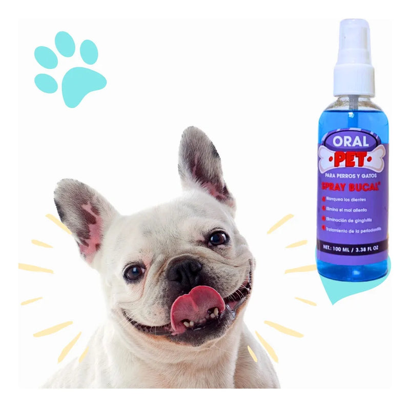 Spray Bucal para Perros y Gatos