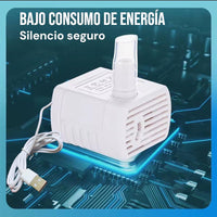 Fuente de agua automática para gatos y mascotas - filtro
